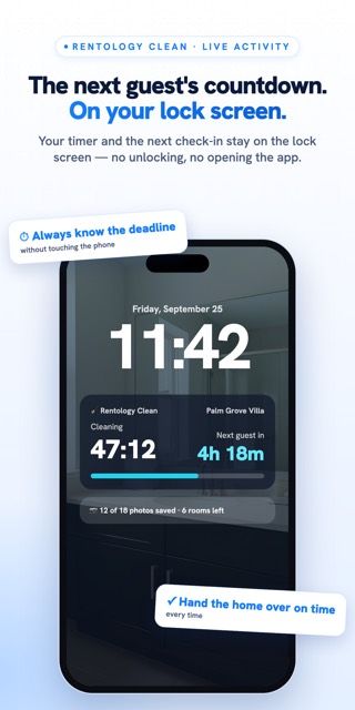 Rentology Clean app screenshot 1