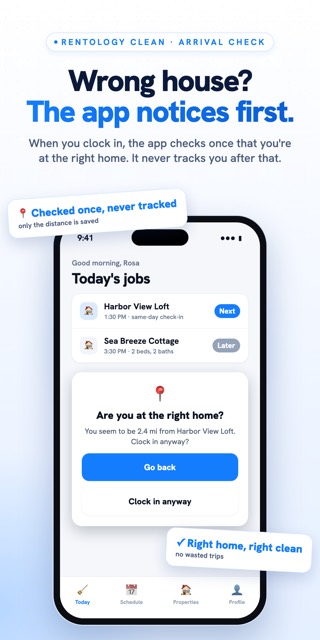 Rentology Clean app screenshot 2