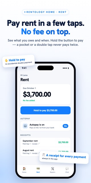 Rentology Home app screenshot 1