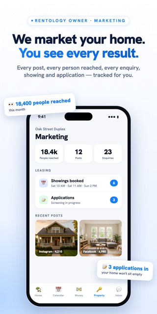 Rentology Owner app screenshot 2