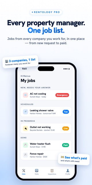 Rentology Pro app screenshot 1